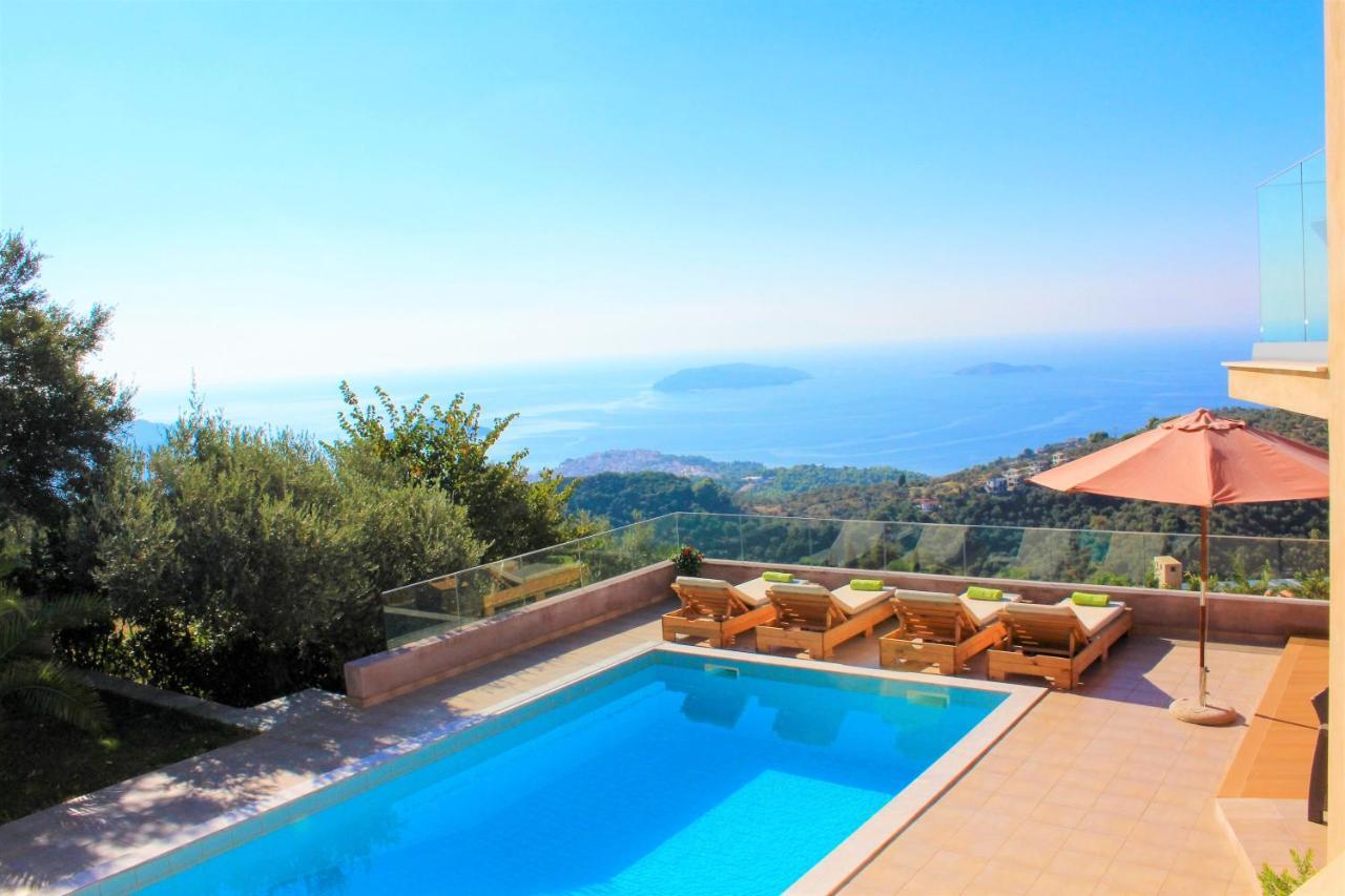 Zaki-1 Premium Villa Moni Evaggelistrias Exterior foto